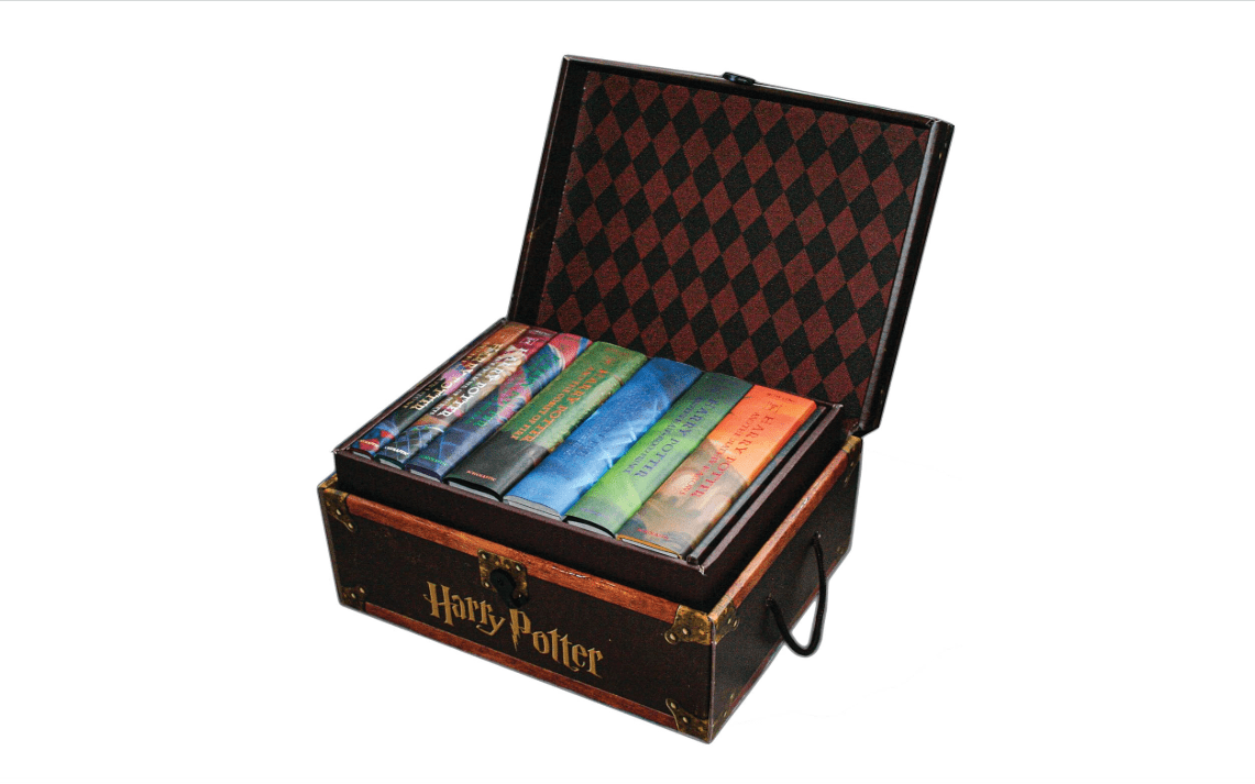 Harry Potter Hardcover Boxed Set: Books 1-7 (Trunk) 