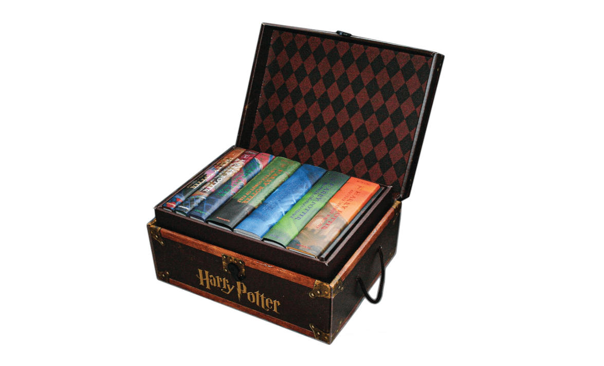 Harry Potter Hardcover Boxed Set: Books 1-7 (Trunk)
