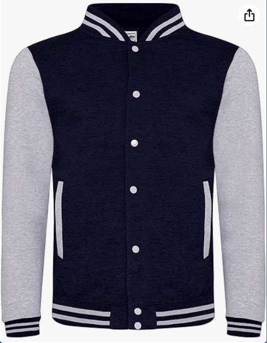 Harry Potter Unisex Adult Ravenclaw Varsity Jacket (L) (Navy) 