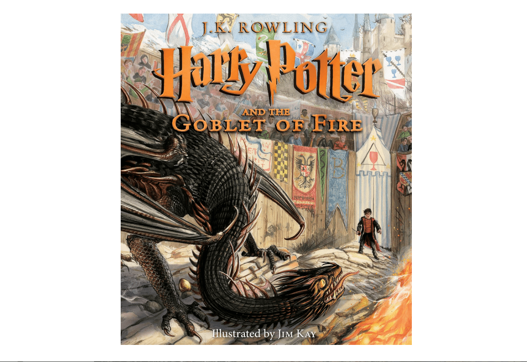 Harry Potter and the Goblet of Fire: The Illustrated Edition (Harry Potter, Book 4)
