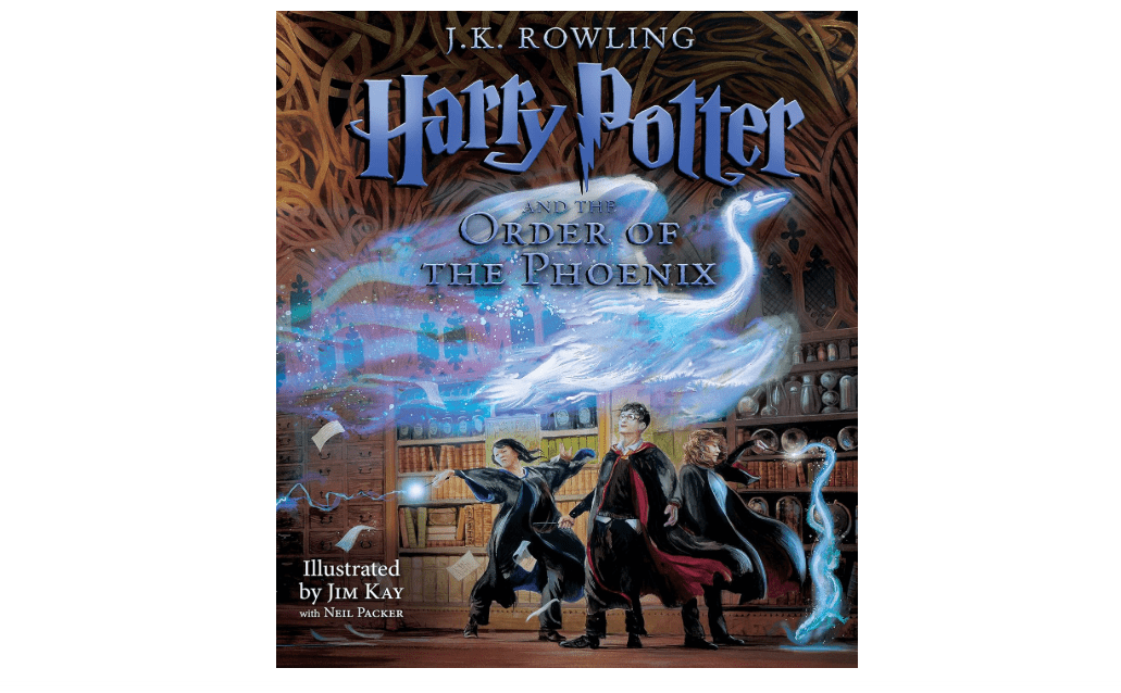 Harry Potter and the Order of the Phoenix: The Illustrated Edition (Harry Potter, Book 5) (5)
