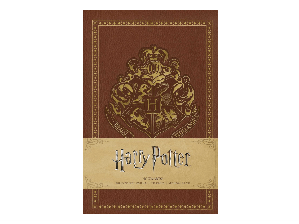 Harry Potter: Hogwarts Ruled Pocket Journal 