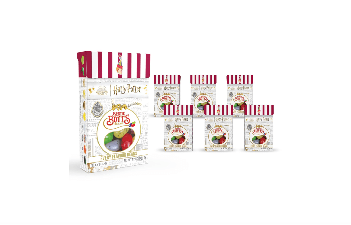 Harry Potter™ Bertie Bott's Every Flavour Beans, 1.2 oz Box, 6 Pack

