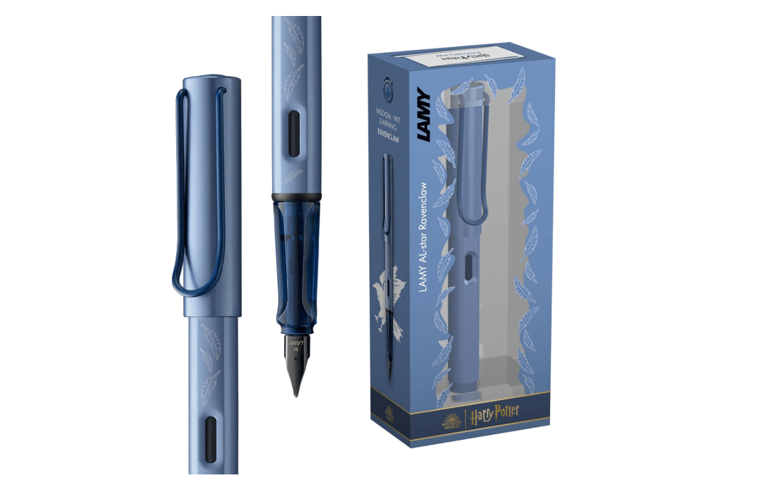 LAMY AL-star Harry Potter Ravenclaw – Special Edition Fountain Pen with engraving of the house - steel nib in size EF - lightweight aluminum body -...