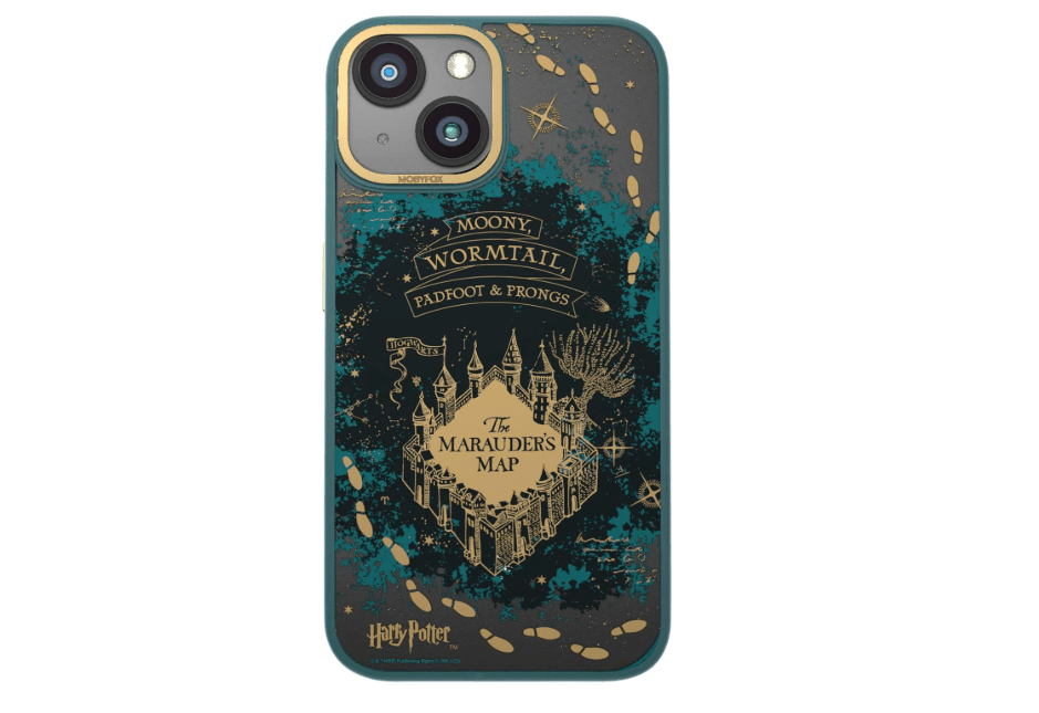 MobyFox Harry Potter Marauder's Map Phone Case - Officially Licensed, Compatible with iPhone 13 Mini