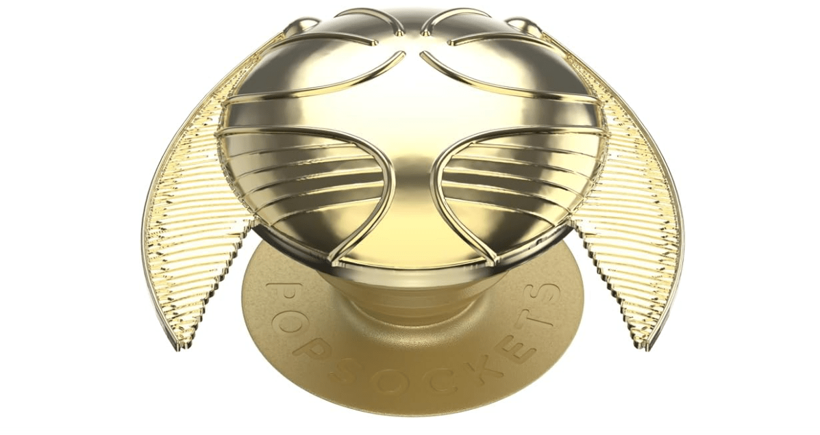 PopSockets Adhesive Phone Grip, Holder, Phone Stand, Harry Potter - Golden Snitch
