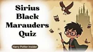 Sirius Black Marauders Quiz