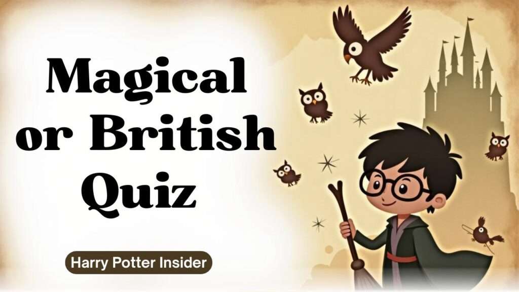 Magical or British Quiz
