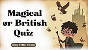 Magical or British Quiz