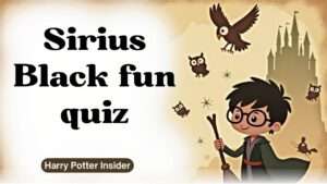Sirius Black fun quiz