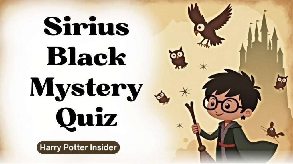 Sirius Black Mystery Quiz