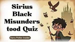 Sirius Black Misunderstood Quiz