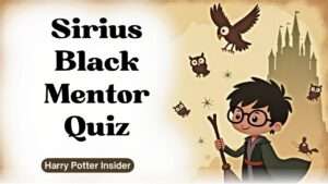 Sirius Black Mentor Quiz
