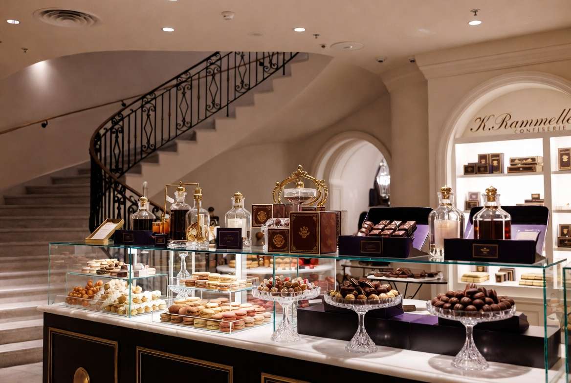 Harry Potter Honeydukes candy store interior in Hogsmeade at Universal Orlando
