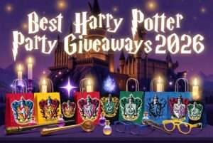 harry potter party giveaways