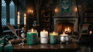 slytherin candle