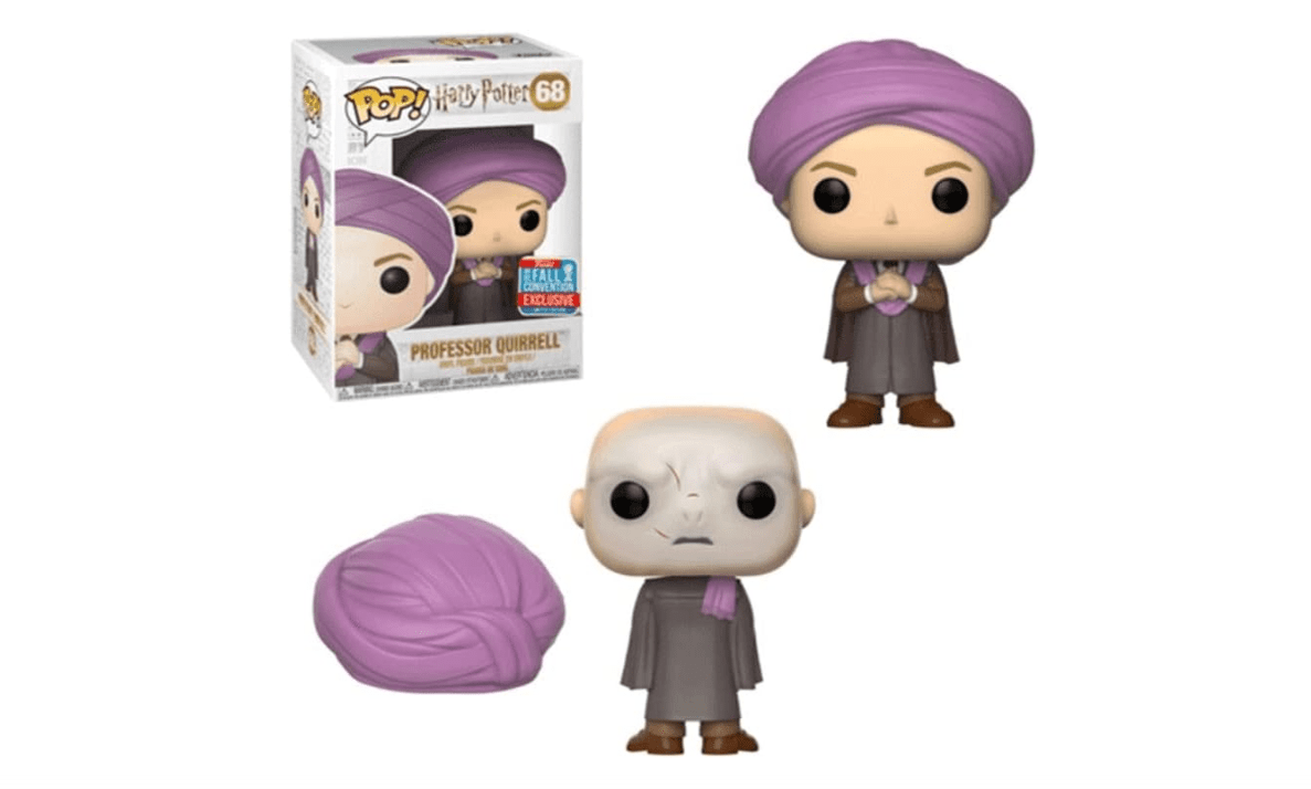 Funko Pop Harry Potter Professor Quirrell Fall Convention Exclusive