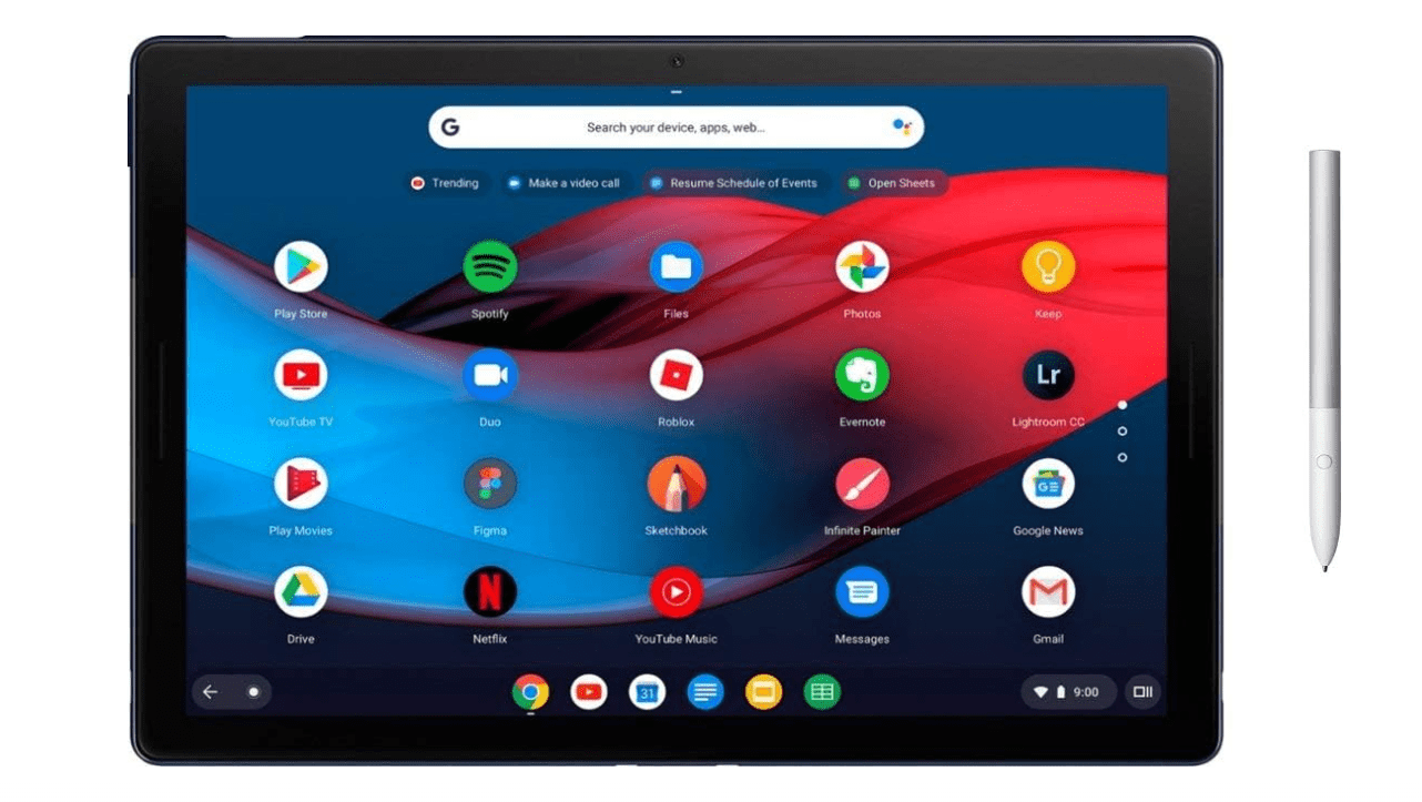 Google Pixel Slate 12.3" Touchscreen LCD Tablet w/Pixelbook Pen | Intel 8th Generation Core M3 | 8GB Memory | 64GB SSD | Fingerprint Reader | Chrome OS... 