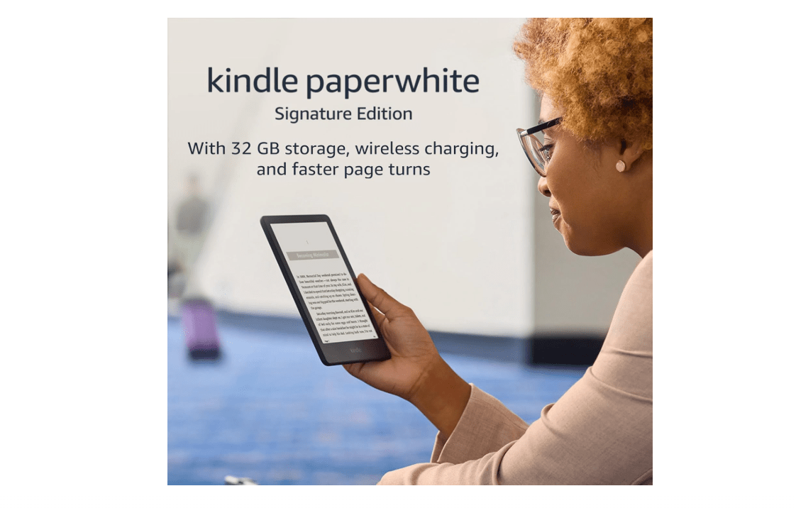 Amazon Kindle Paperwhite Signature Edition (32 GB) – With auto-adjusting front light, wireless charging, 6.8“ display, and up to 10 weeks of battery life –... 