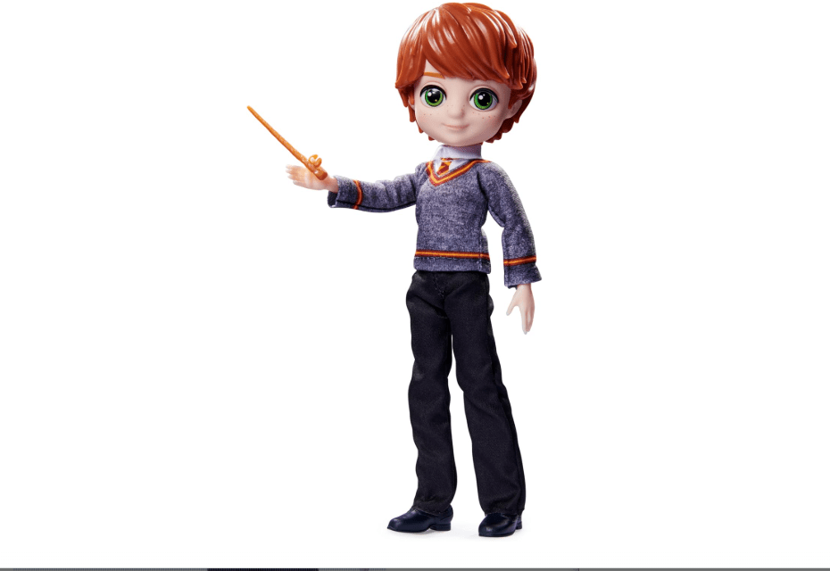 Wizarding World Harry Potter, 8-inch Ron Weasley Doll, Kids Toys for Girls and Boys Ages 6 and up 