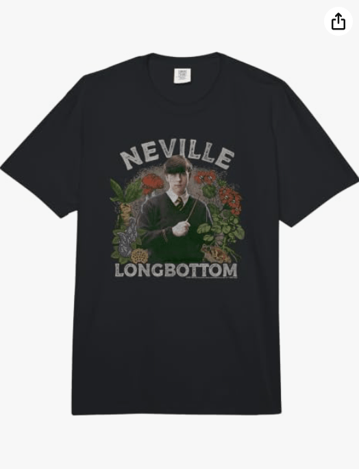 Harry Potter Neville Longbottom Herbology Hero Portrait Comfort Colors Adult Heavyweight T-shirt
