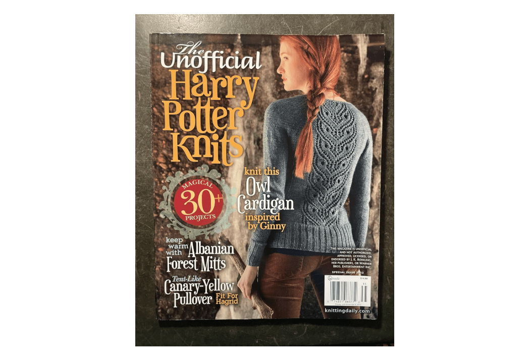 THE UNOFFICIAL HARRY POTTER KNITS Special Issue 2013 Interweave Knits 