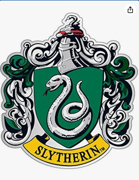 Harry Potter Slytherin Crest Enamel Pin