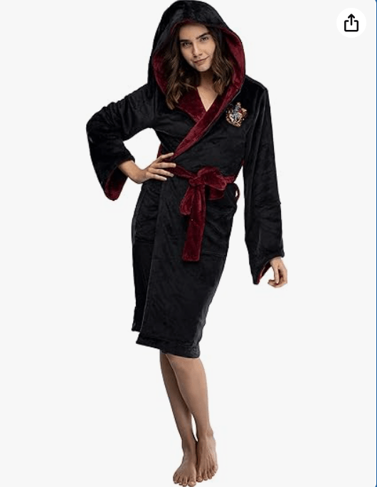 Harry Potter Juniors' Plush Costume Robe Hogwarts Houses Gryffindor Slytherin Ravenclaw Hufflepuff