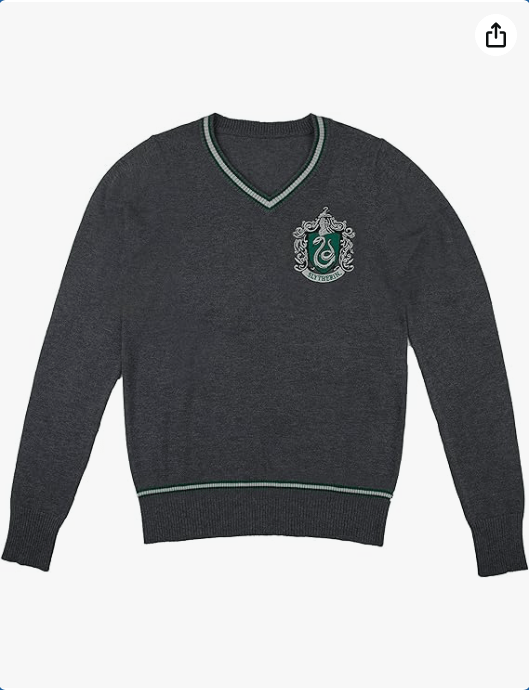 Cinereplicas Harry Potter - Hogwarts Sweater Gryffindor/Slytherin/Ravenclaw/Hufflepuff - XS/S/M/L/XL - Official License