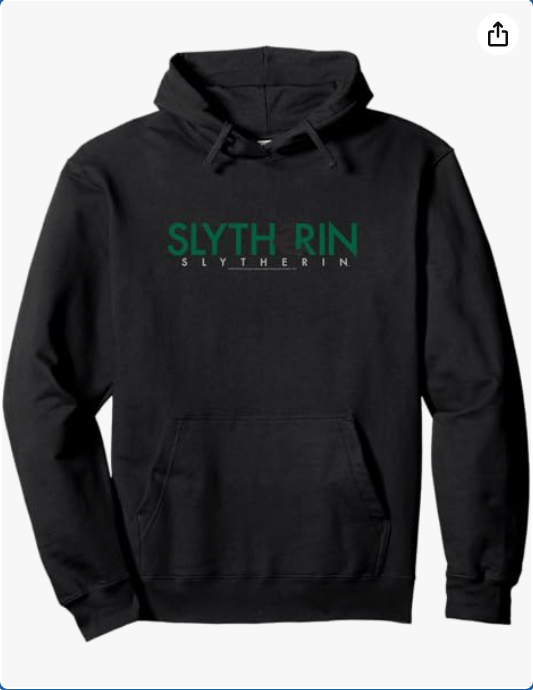 Harry Potter Slytherin House Pride Pullover Hoodie