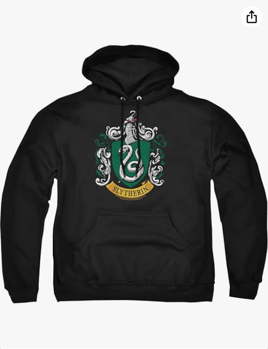 Popfunk Harry Potter Hogwarts logo Pull-Over Hoodie Sweatshirt 