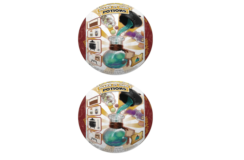 Make It Mini Potions Harry Potter (2 Pack) Mini Collectibles - MGA's Miniverse, Blind Packaging, DIY, Resin Play, Replica Potions, NOT Edible,... 