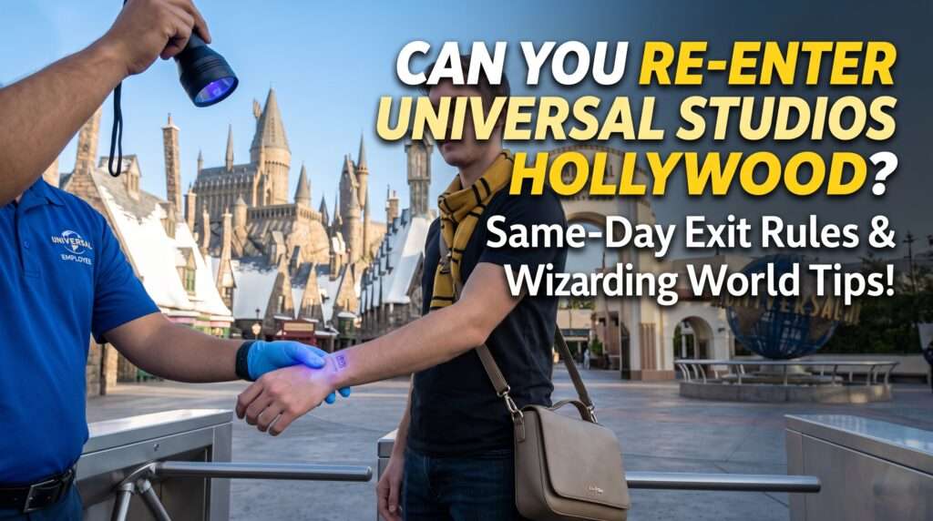 Can You Re-enter Universal Studios Hollywood
