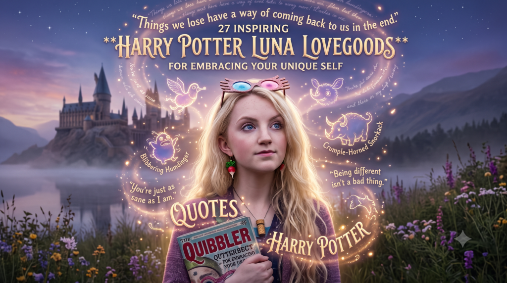Harry Potter Luna Lovegood Quotes