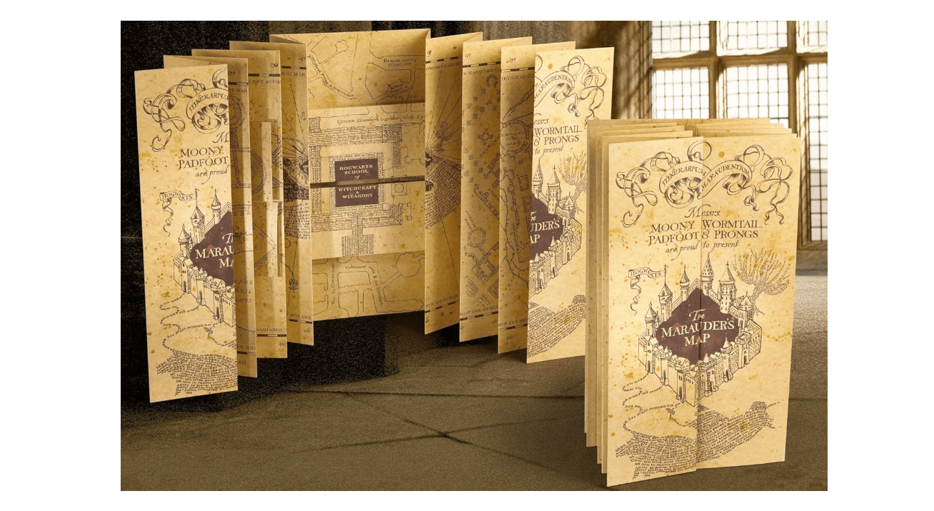 Noble Collection - Harry Potter Replica 1/1 Marauder's Map 