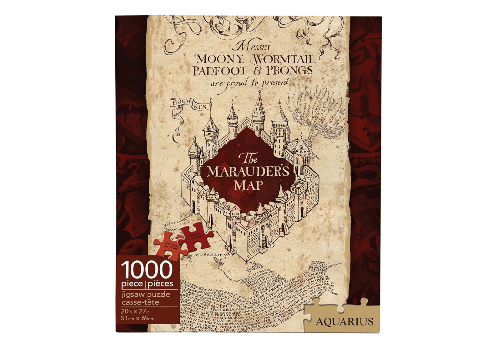 Aquarius Harry Potter Puzzle Marauder's Map (1000 Piece Jigsaw Puzzle) - Officially Licensed Harry Potter Merchandise & Collectibles - Glare Free -... 