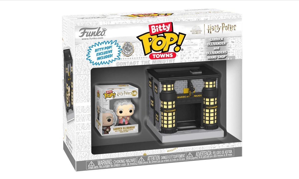 Funko Pop Bitty Town: Harry Potter - Garrick Ollivander and Ollivander's Wand Shop - Collectable Vinyl Figure - Gift Idea - Official Merchandise - Toys...