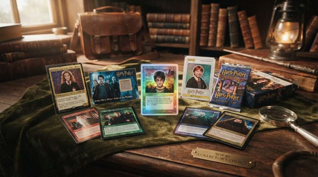 harry potter trading card list