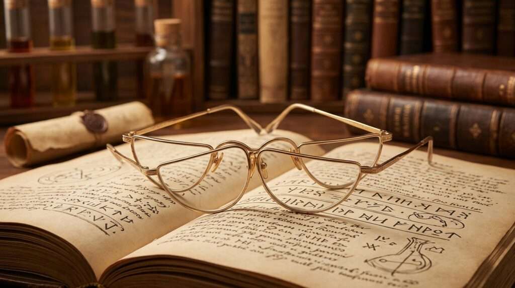 half moon glasses dumbledore