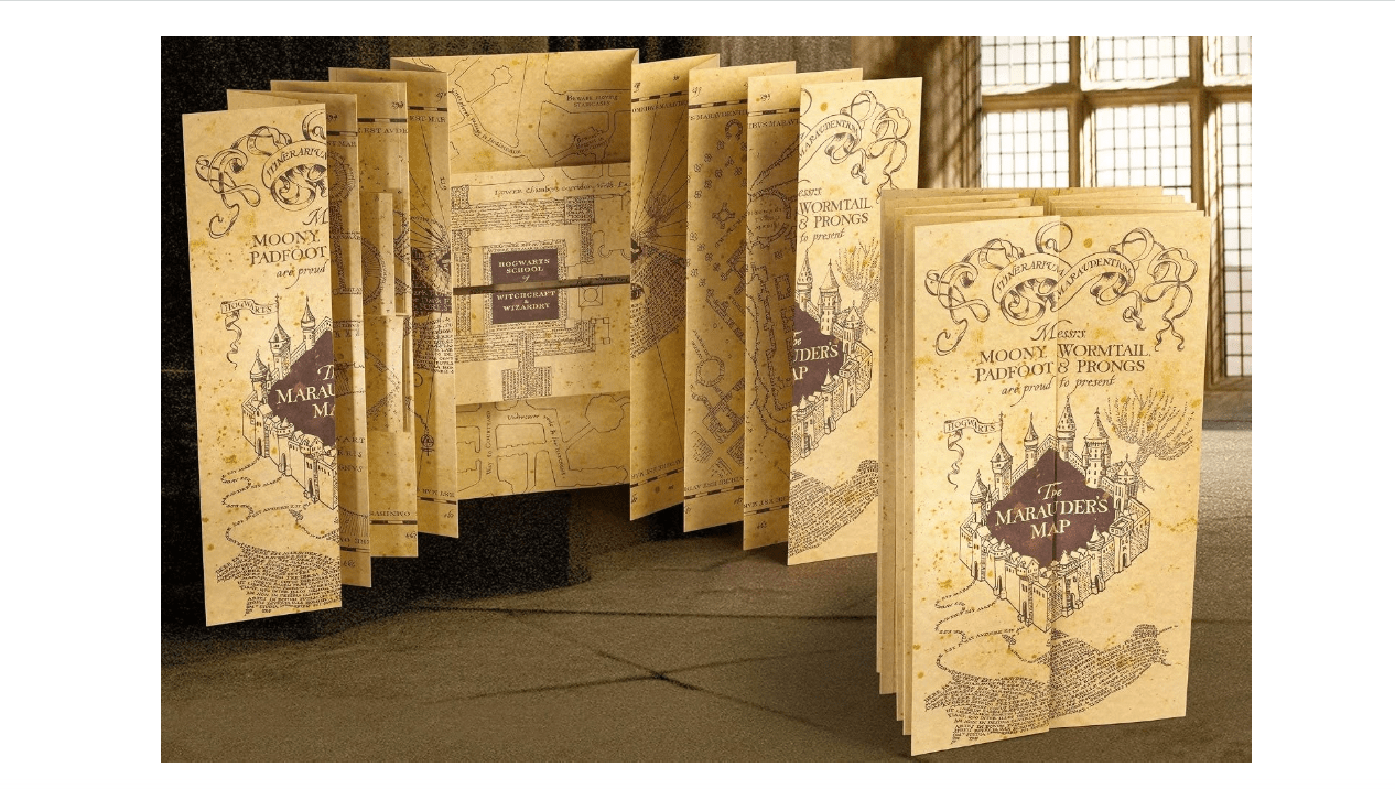 Noble Collection - Harry Potter Replica 1/1 Marauder's Map 