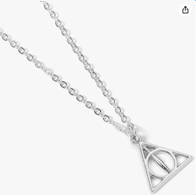 Official Harry Potter Deathly Hallows Necklace by The Carat Shop 