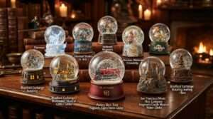 harry potter music snow globe
