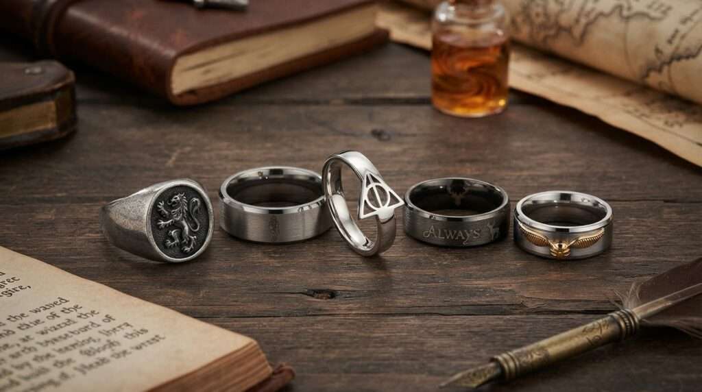 mens harry potter ring
