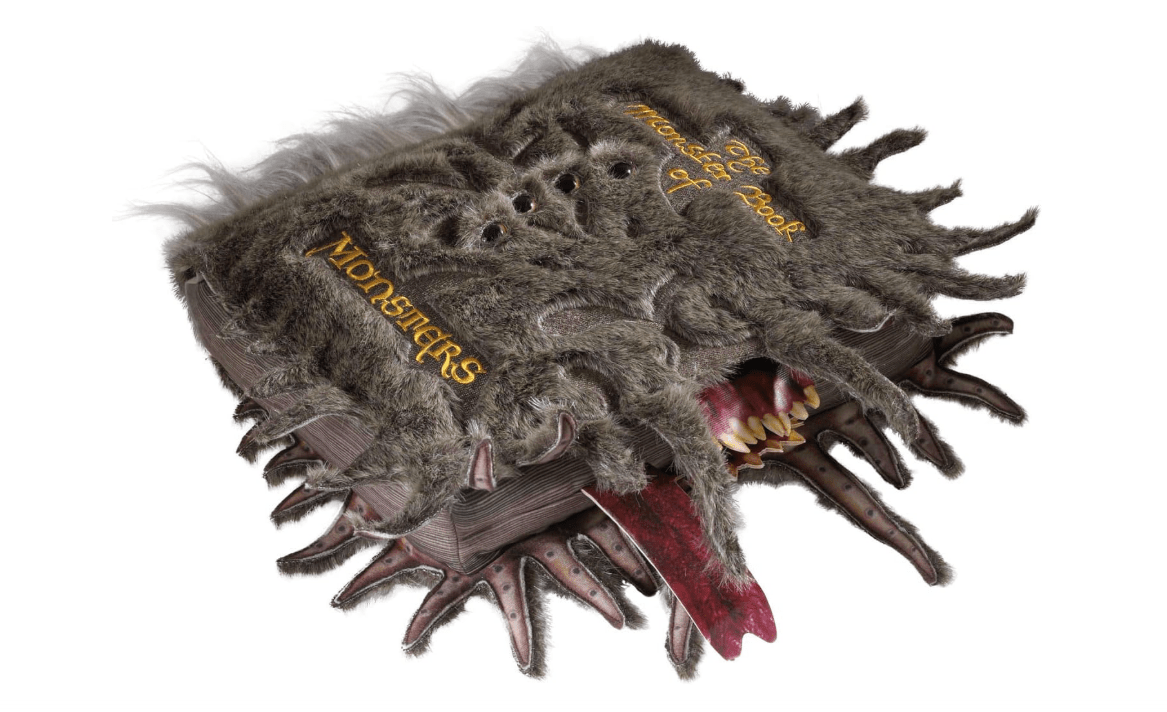 The Noble Collection Harry Potter Monster Book of Monsters Collector Plush