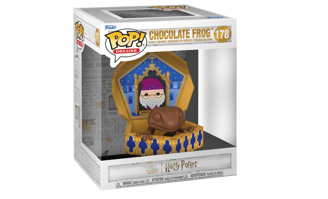 Funko POP! Deluxe: Harry Potter 6 - Chocolate Frog | Official Fantasy Merch - Collectable Vinyl Figurine for Shelf Display - Birthday Gift Idea for Fans and...