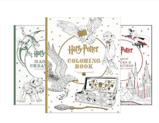 Harry Potter Coloring Books (8 book series)