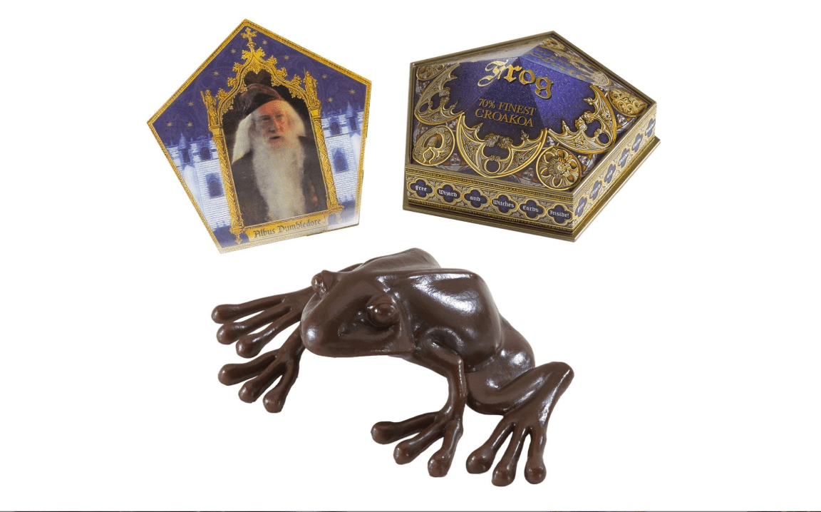 The Noble Collection Harry Potter replica of a non-edible chocolate frog prop
