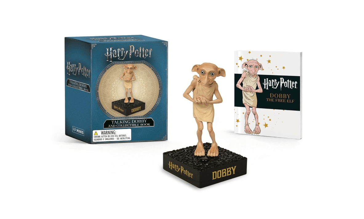 Harry Potter Talking Dobby and Collectible Book (RP Minis) 