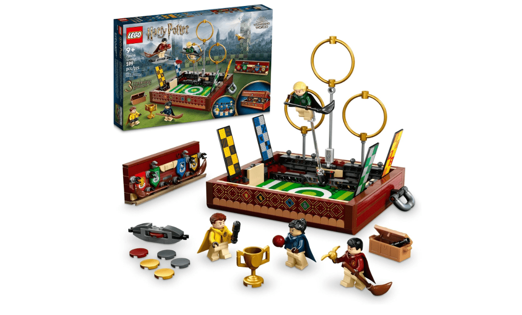 LEGO Harry Potter Quidditch Trunk 76416 Buildable Harry Potter Toy; Birthday Gift Idea for Kids Aged 9+; Open the Buildable Box to Reveal a Quidditch... 