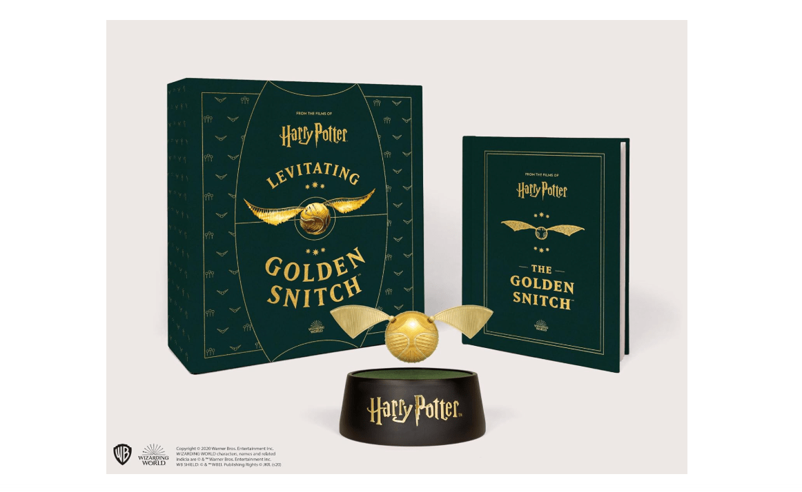 Harry Potter Levitating Golden Snitch 